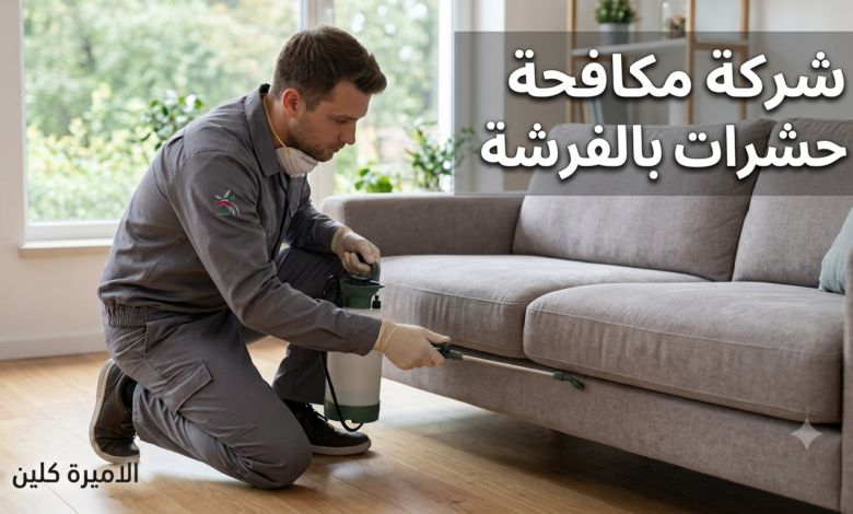شركة مكافحة حشرات بالفرشة
